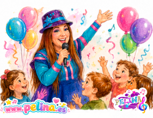 Descubrí que hacer felices a los niños me hacía feliz a mí. Evolucion de Pelina artista infantil 3