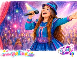 Y sigo soñando, porque los sueños nunca terminan. Evolución de Pelina artista infantil 8