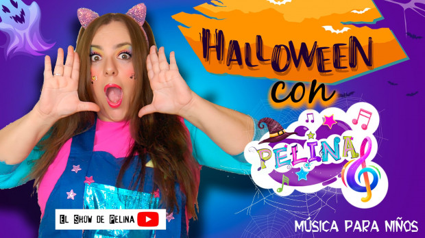 Halloween con Pelina par a niños en YOUTUBE