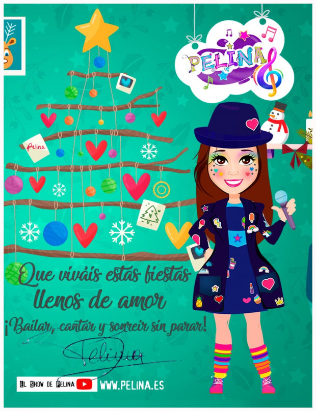 saludo de Pelina para los niños